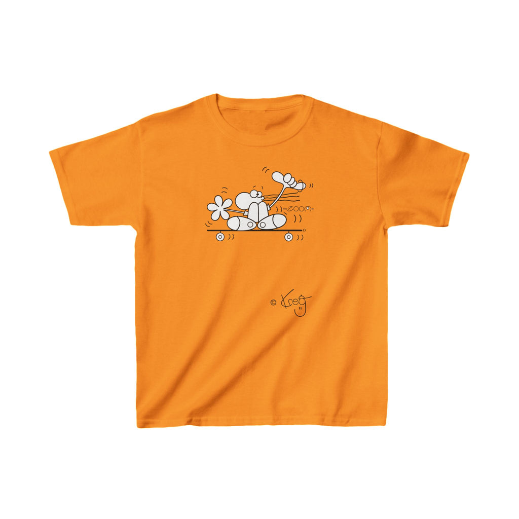 SKATEBOARDER DUDE,Kids Heavy Cotton™ Tee