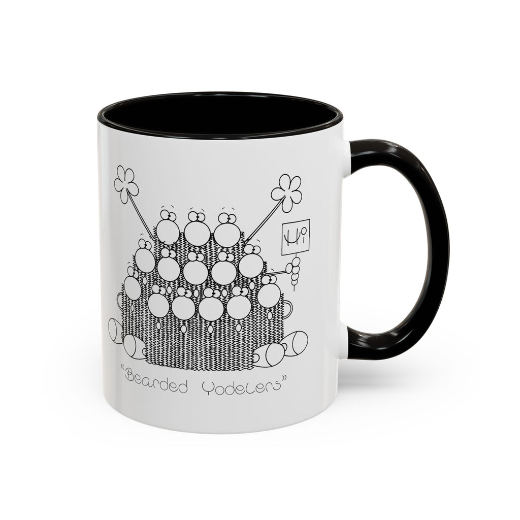 BEARDED YODELERS Colorful Mugs, 11oz 15oz