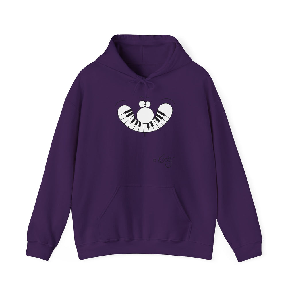 SMILE PIANO,Unisex Heavy Blend™ Hooded Sweatshirt