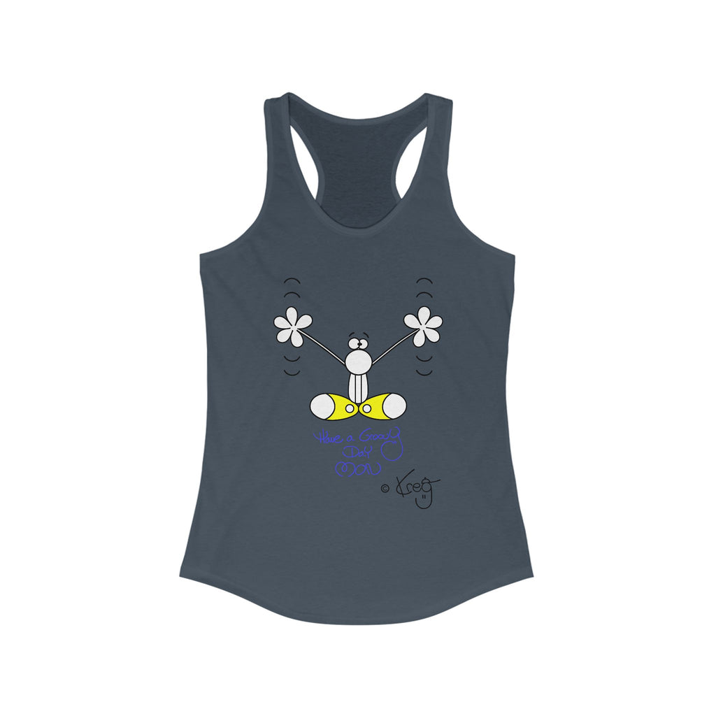 GROOVY DAY,Women's Ideal Racerback Tank
