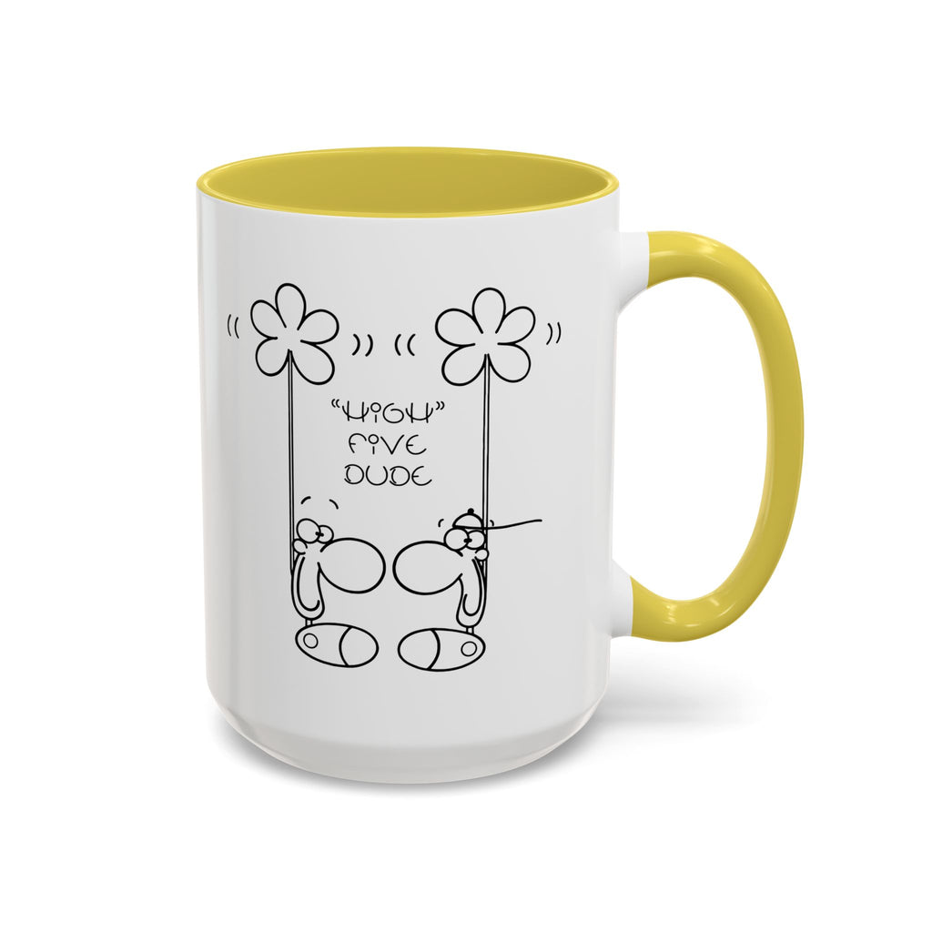 HIGH FIVE Colorful Mugs, 11oz 15oz