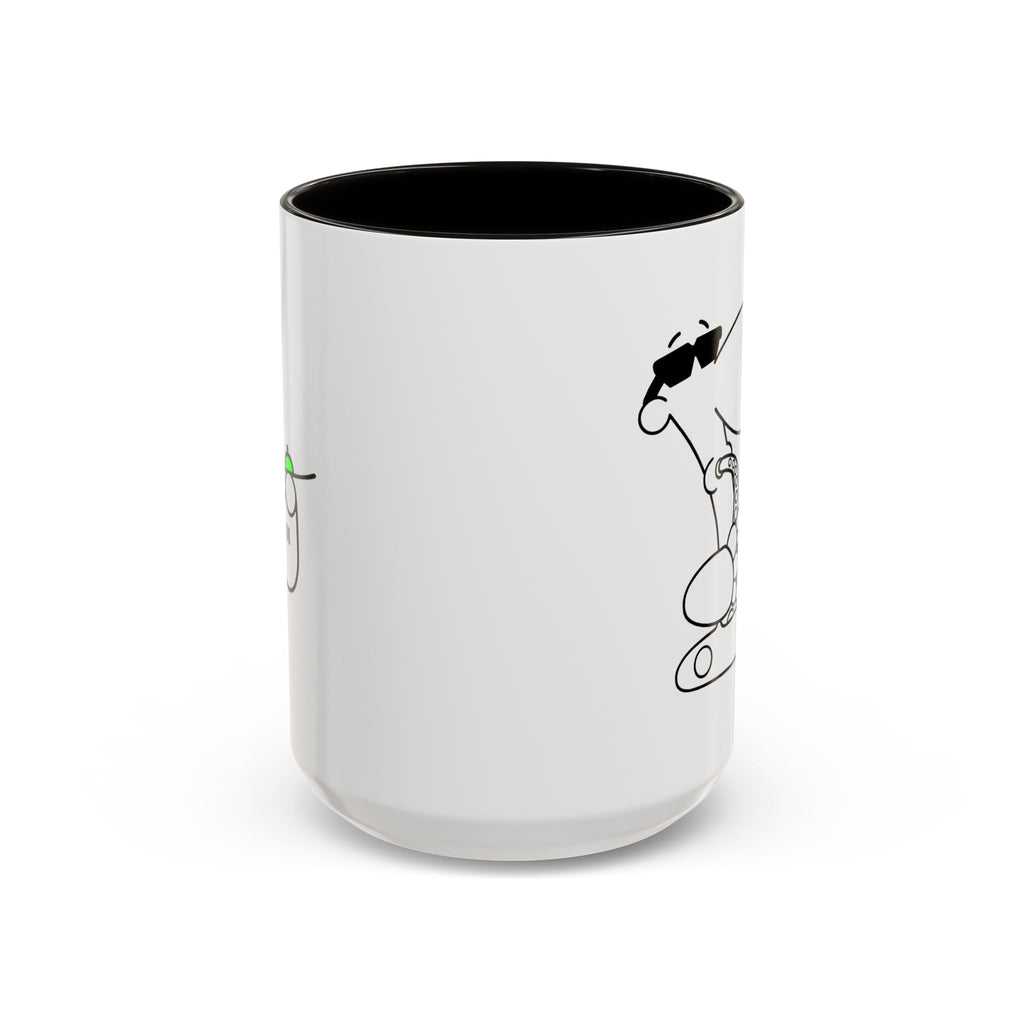SAX DUDE Colorful Mugs, 11oz 15oz