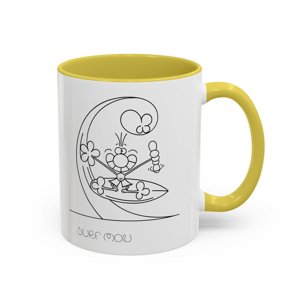 SHAKA SURFER Colorful Mugs, 11oz 15oz
