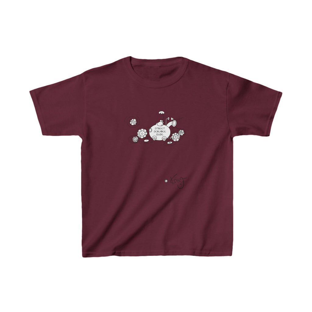 STREET SCRUBEE DUDE,Kids Heavy Cotton™ Tee