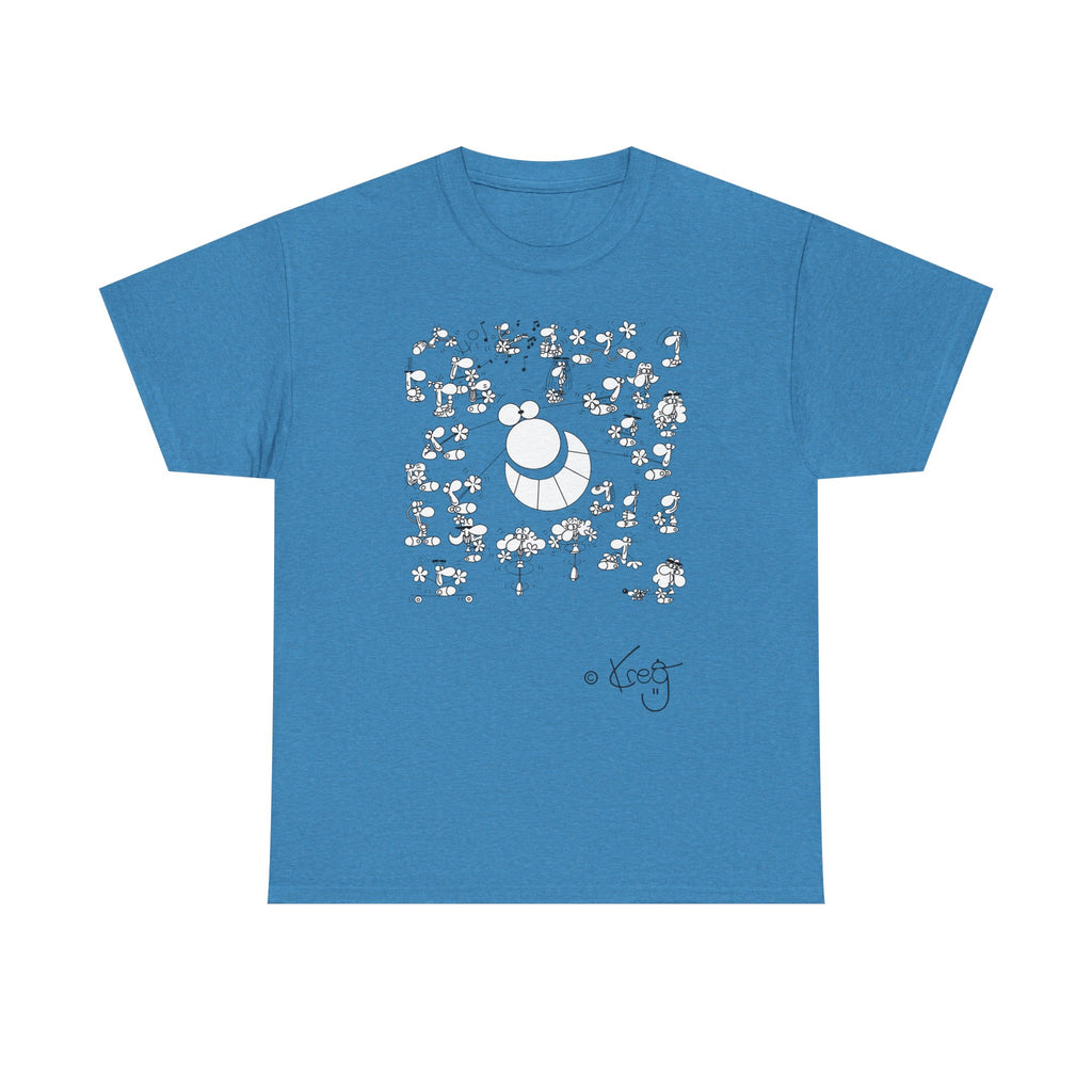 STREET ART PERFORMANCE,Unisex Heavy Cotton Tee