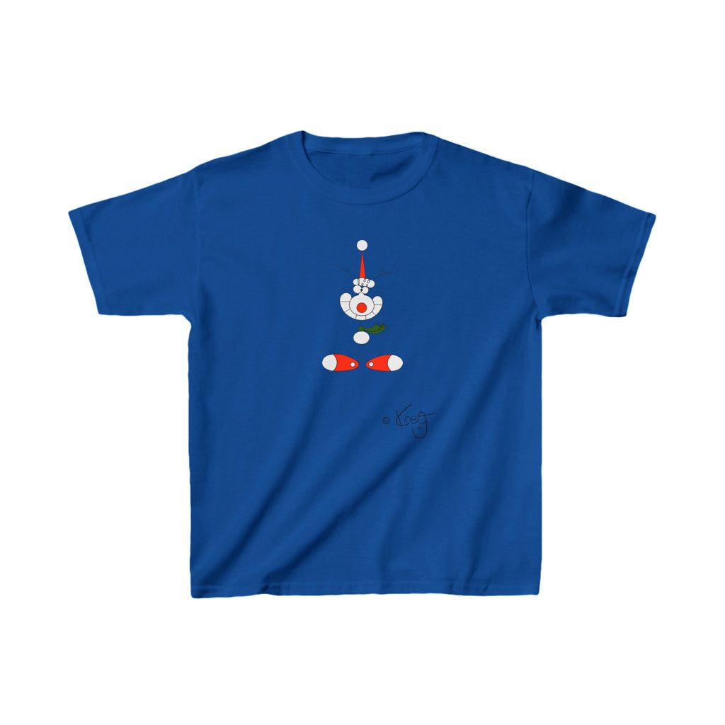 SMILE REINDEER,Kids Heavy Cotton™ Tee