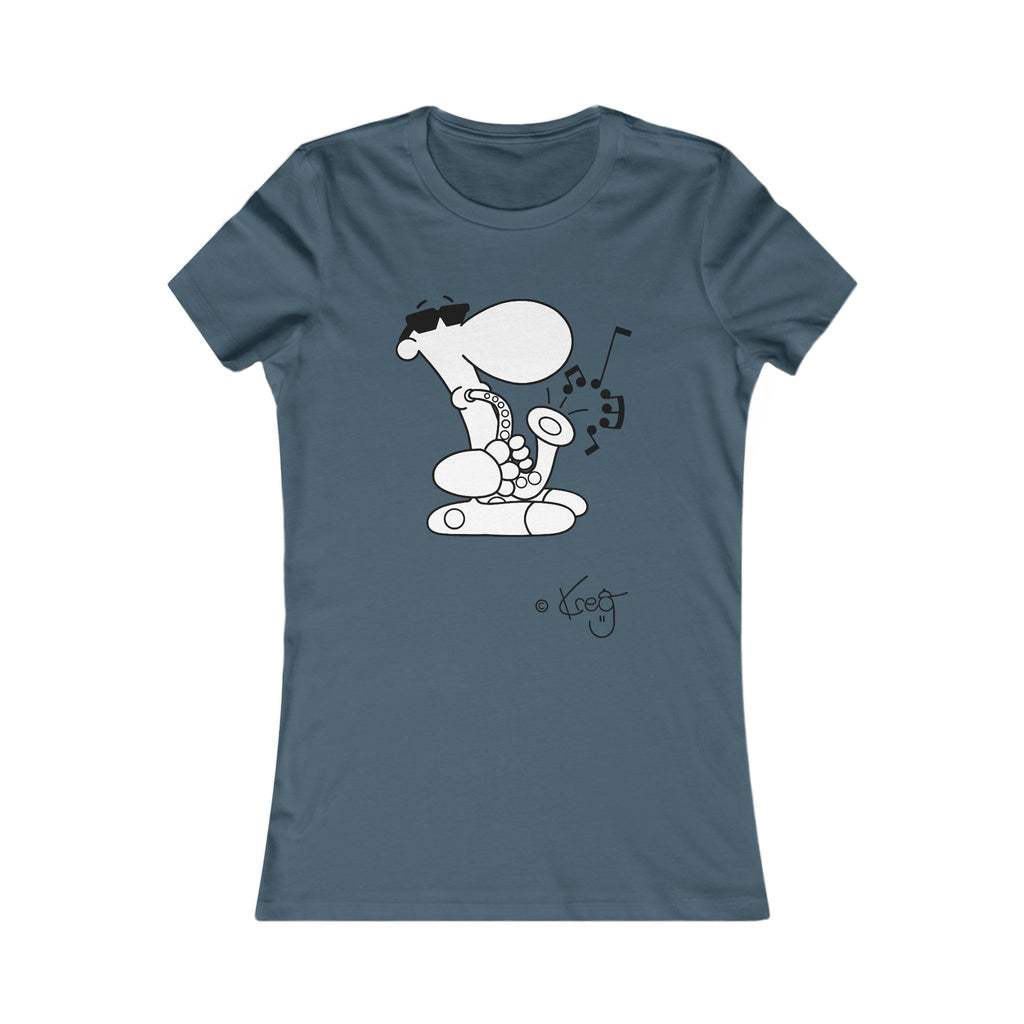 SAX DUDE,Women's Favorite Tee