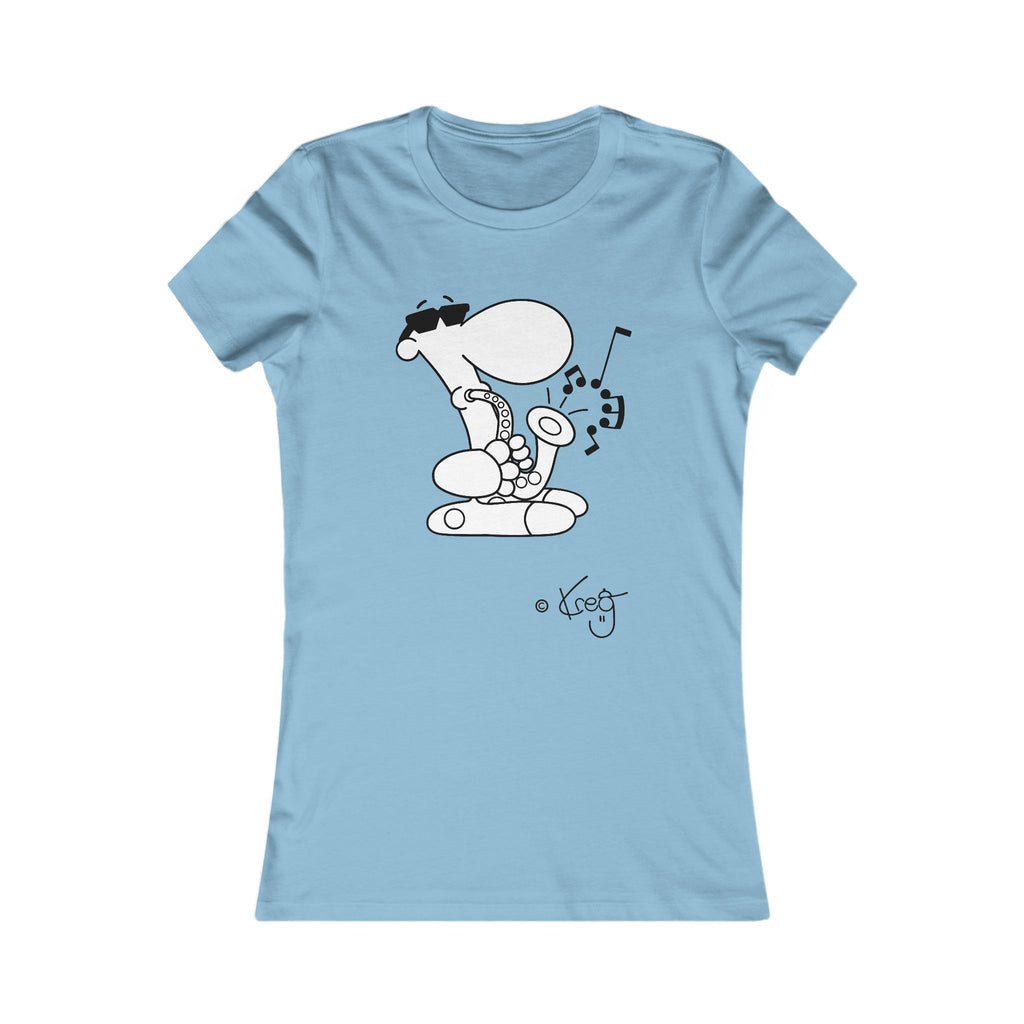 SAX DUDE,Women's Favorite Tee