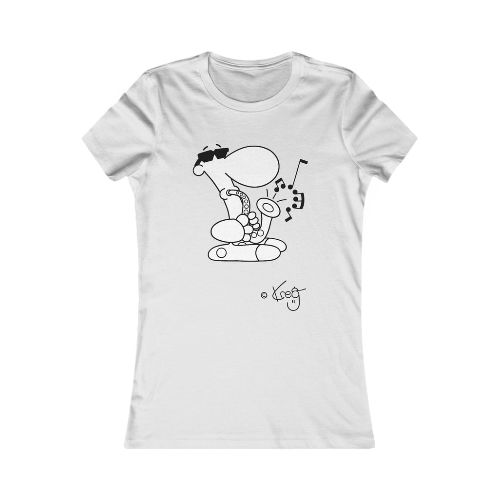SAX DUDE,Women's Favorite Tee