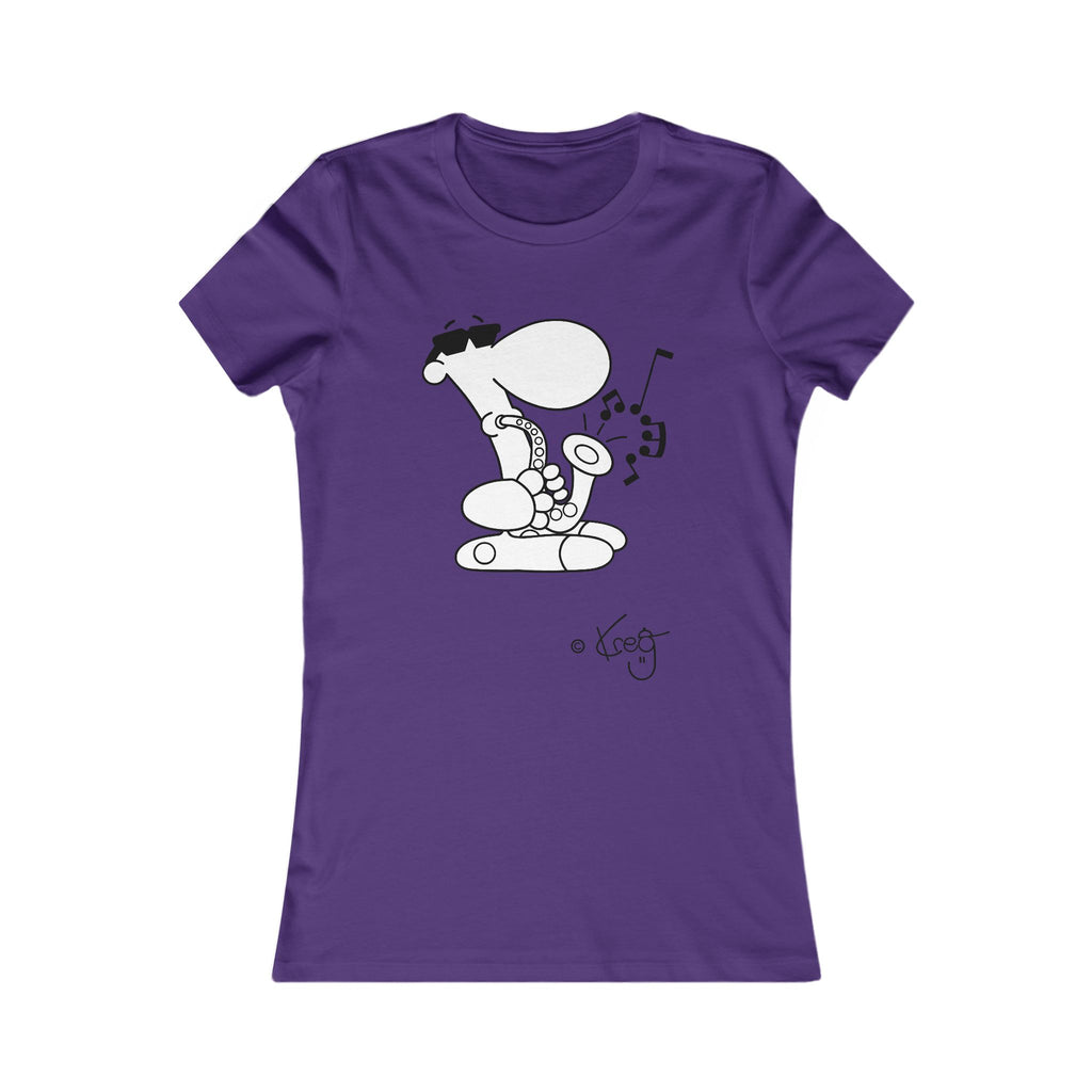 SAX DUDE,Women's Favorite Tee