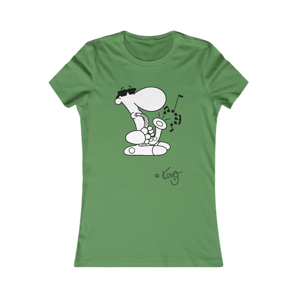 SAX DUDE,Women's Favorite Tee