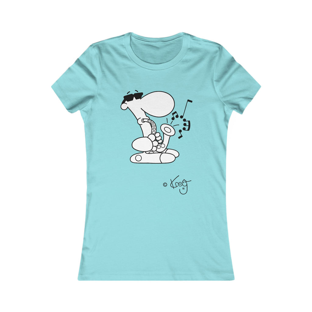 SAX DUDE,Women's Favorite Tee