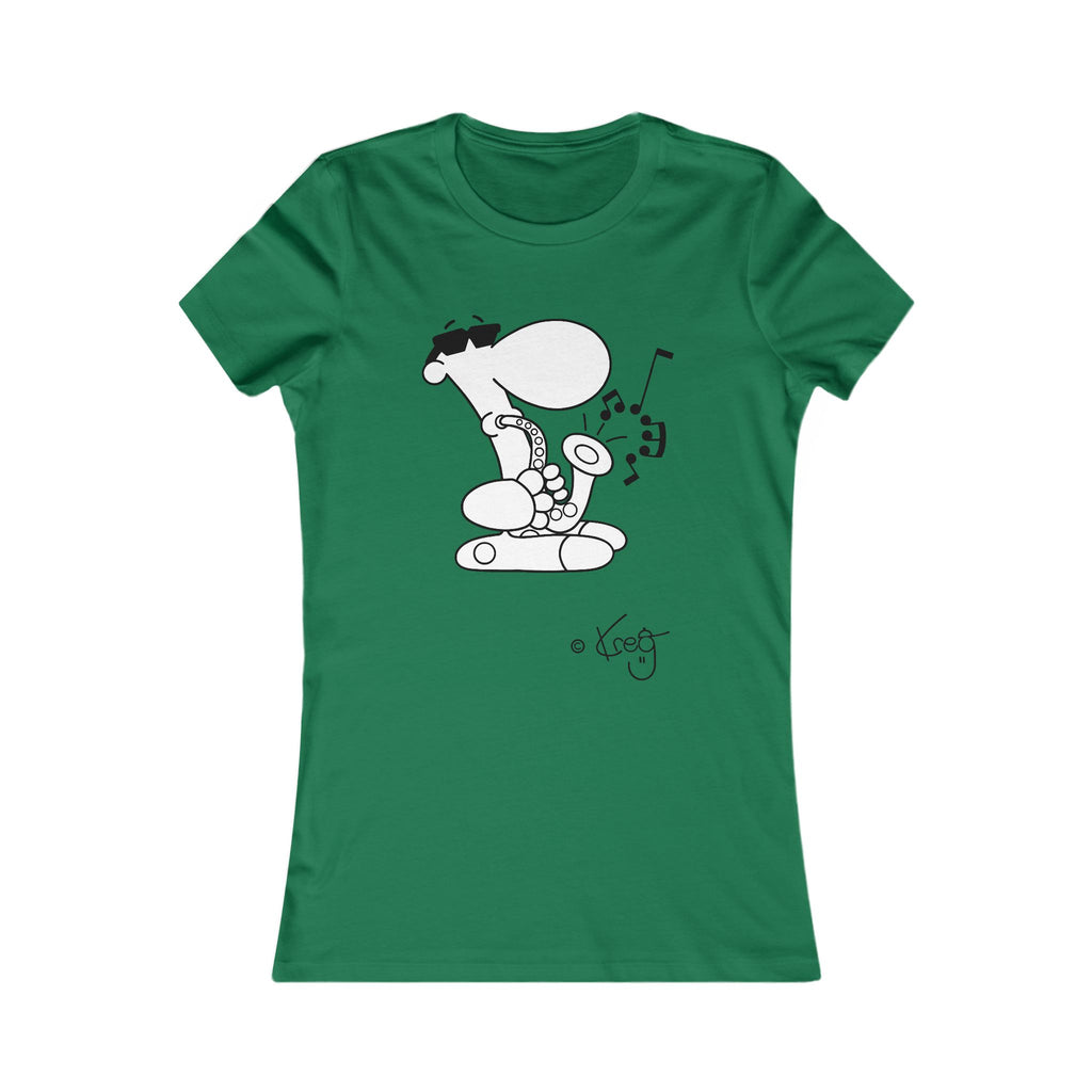 SAX DUDE,Women's Favorite Tee