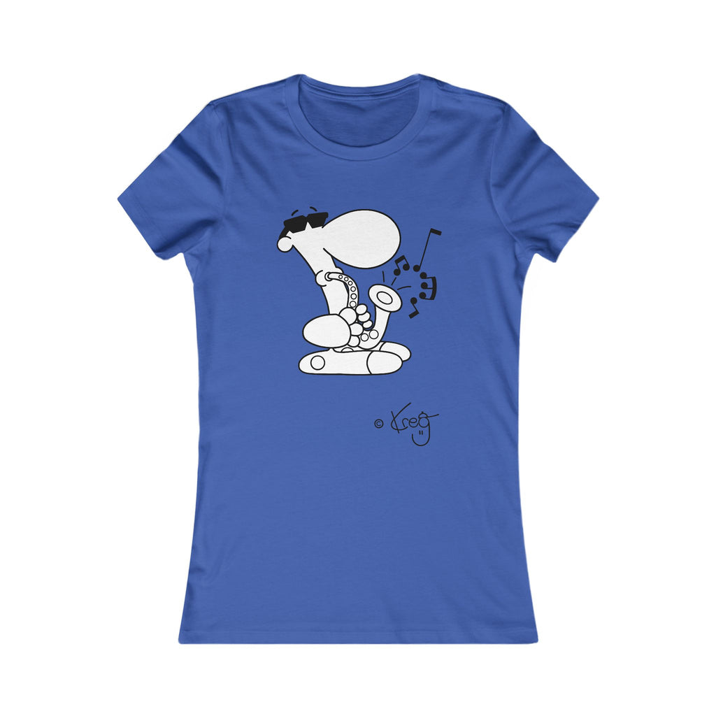 SAX DUDE,Women's Favorite Tee