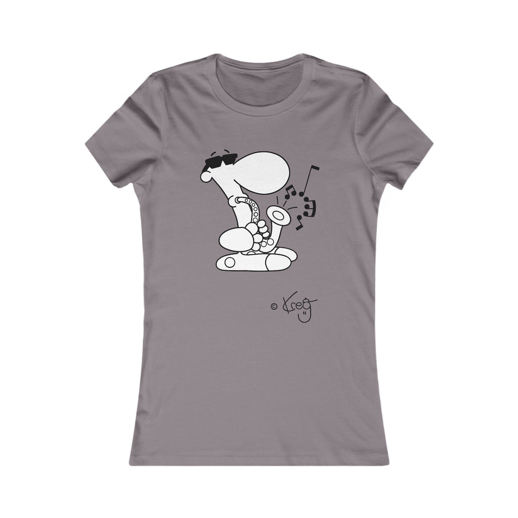 SAX DUDE,Women's Favorite Tee
