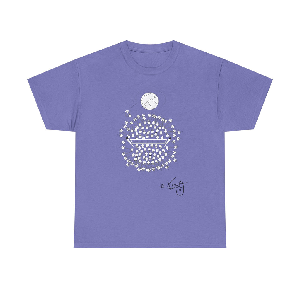 VOLLEYBALL FUN,Unisex Heavy Cotton Tee