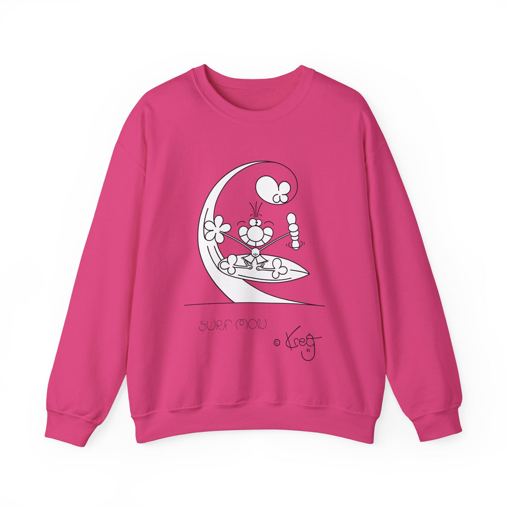 SHAKA SURFER,Unisex Heavy Blend™ Crewneck Sweatshirt