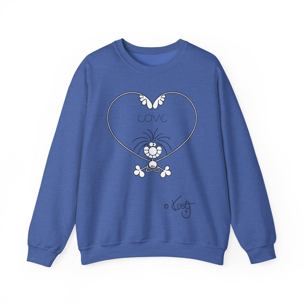 LOV YOGA,Unisex Heavy Blend™ Crewneck Sweatshirt