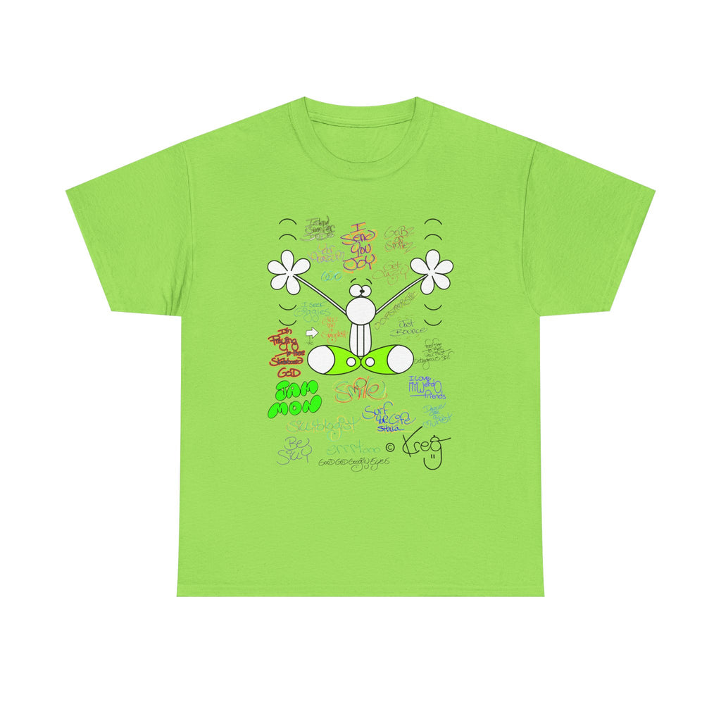 JOY GRAFFITI,Unisex Heavy Cotton Tee