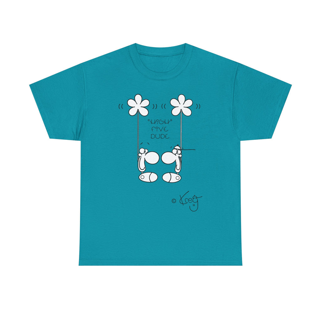 HIGH FIVE,Unisex Heavy Cotton Tee