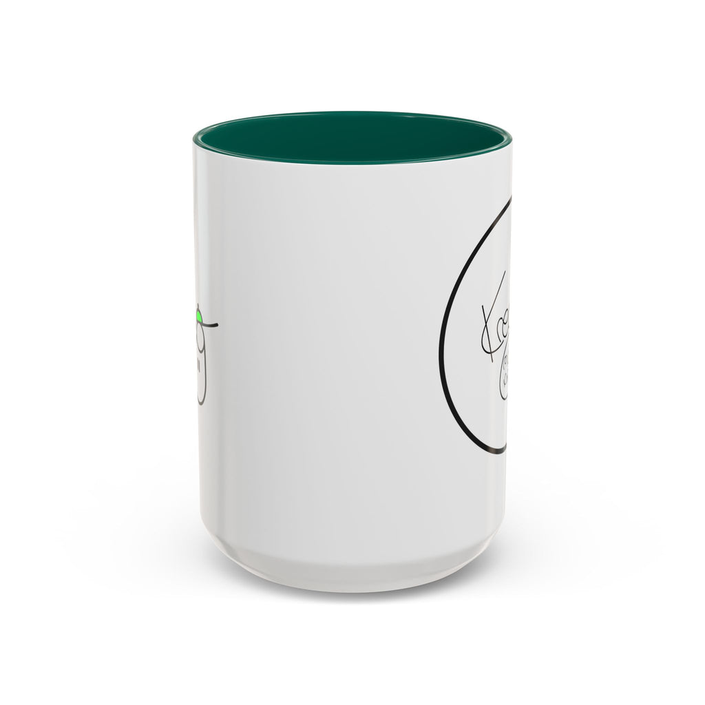 KREG MON ART LOGO Colorful Mugs, 11oz 15 oz