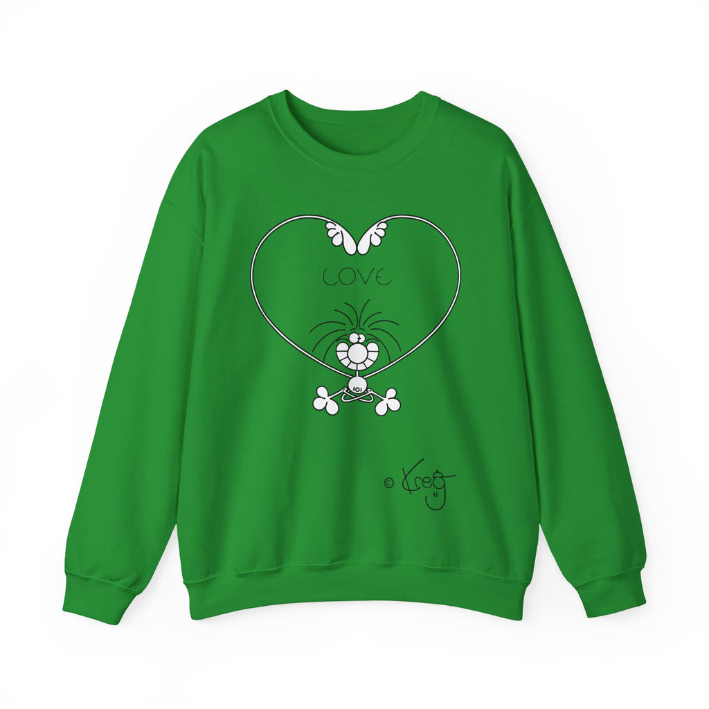 LOV YOGA,Unisex Heavy Blend™ Crewneck Sweatshirt