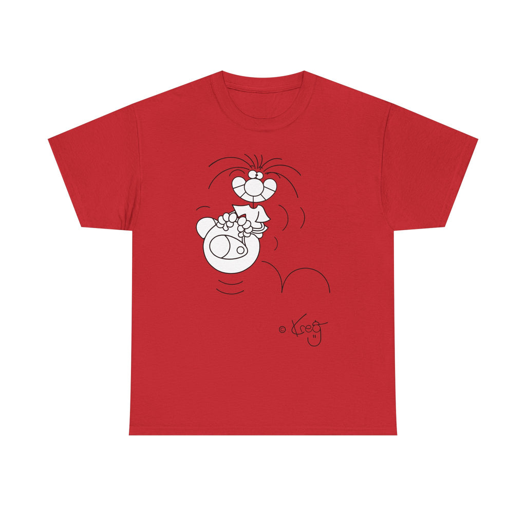 HOPPITY BALL,Unisex Heavy Cotton Tee