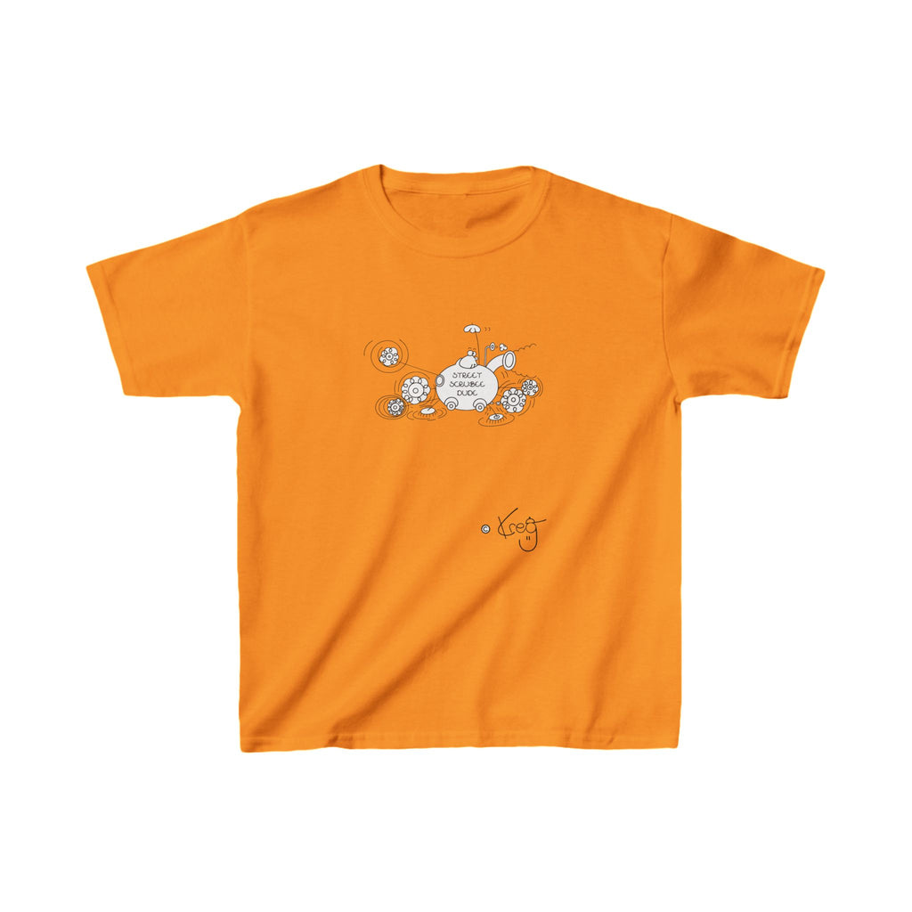 STREET SCRUBEE DUDE,Kids Heavy Cotton™ Tee