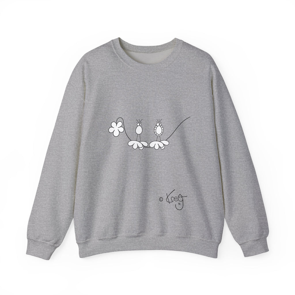 SILLY BIRDZ,Unisex Heavy Blend™ Crewneck Sweatshirt