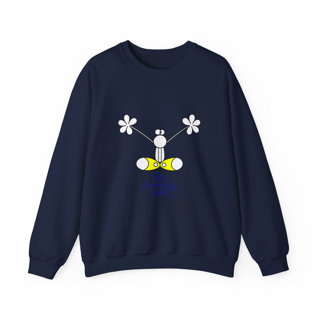 BE WONDERFULLY WEIRD,Unisex Heavy Blend™ Crewneck Sweatshirt