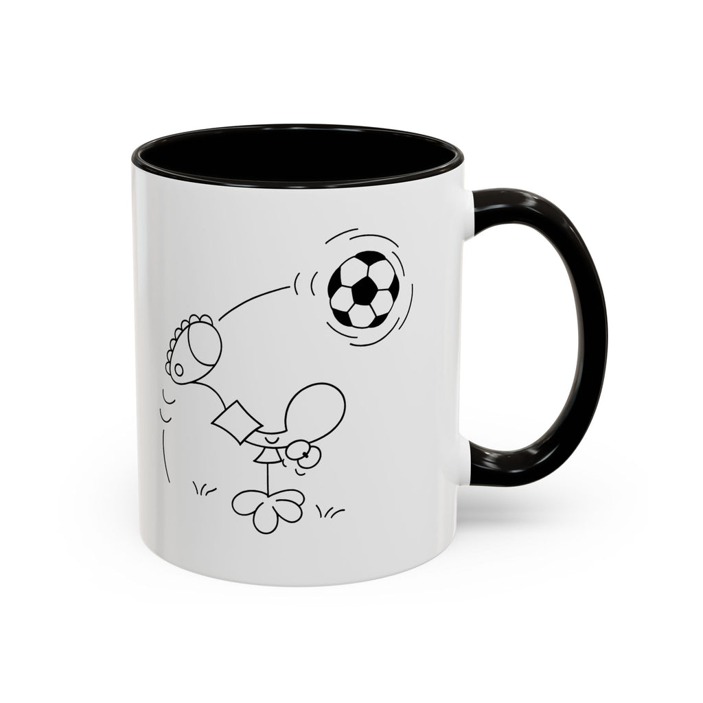 SOCCER DUDE Colorful Mugs, 11oz 15oz