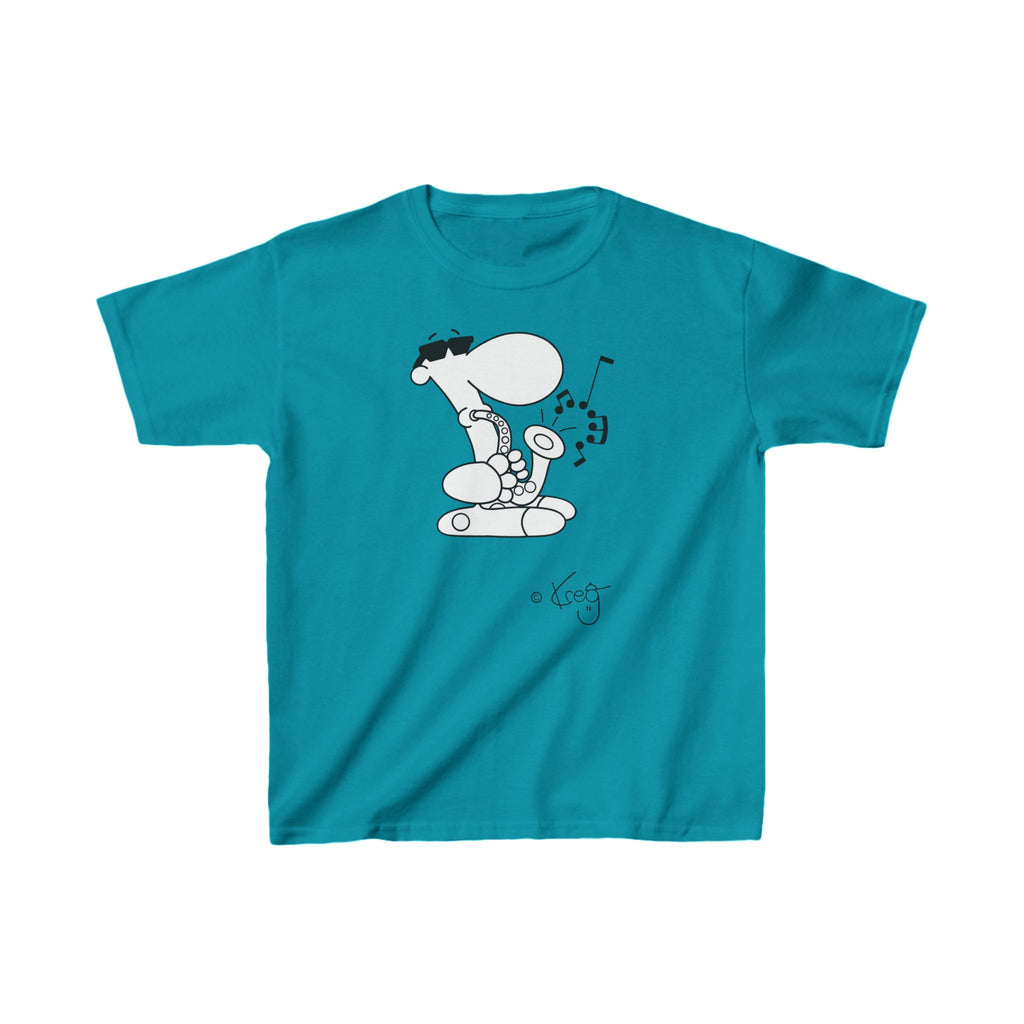 SAX DUDE,Kids Heavy Cotton™ Tee
