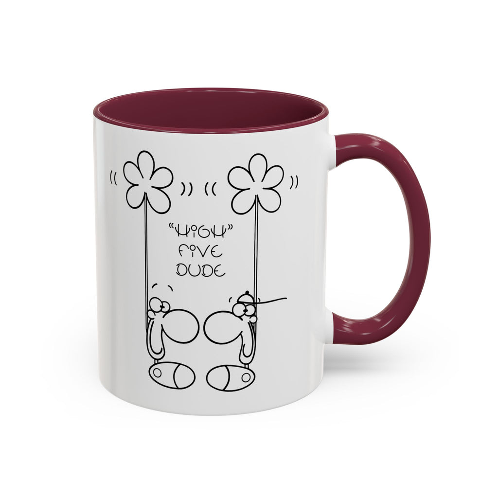HIGH FIVE Colorful Mugs, 11oz 15oz