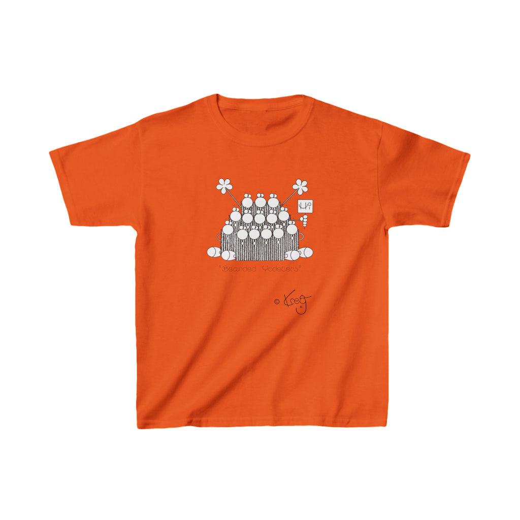 BEARDED YODELERS,Kids Heavy Cotton™ Tee