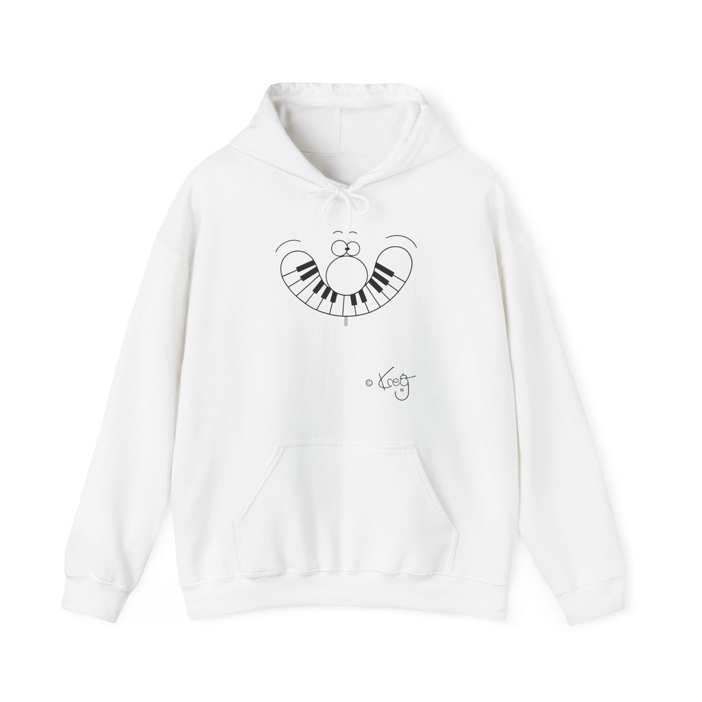 SMILE PIANO,Unisex Heavy Blend™ Hooded Sweatshirt