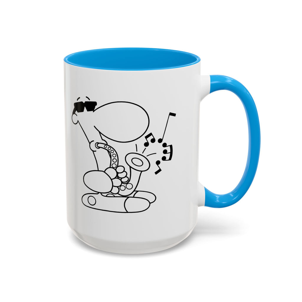 SAX DUDE Colorful Mugs, 11oz 15oz