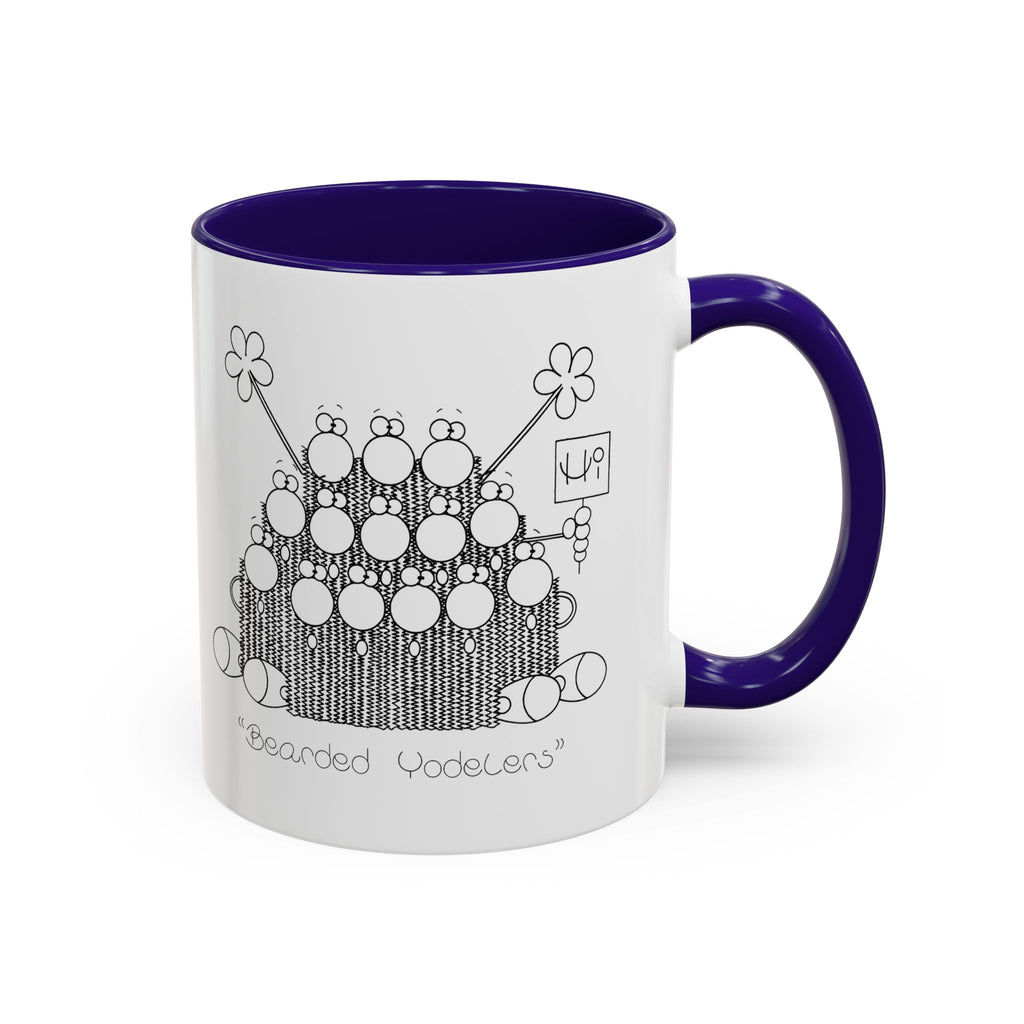 BEARDED YODELERS Colorful Mugs, 11oz 15oz