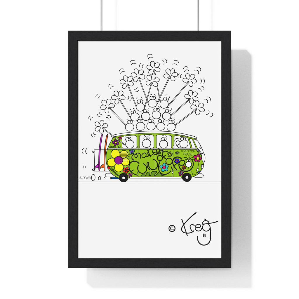 MAKE FUN OF LIFE,Premium Framed Vertical Poster