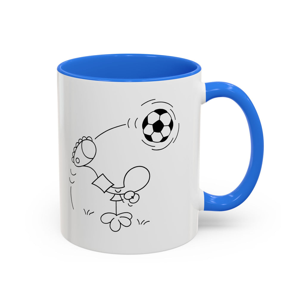 SOCCER DUDE Colorful Mugs, 11oz 15oz