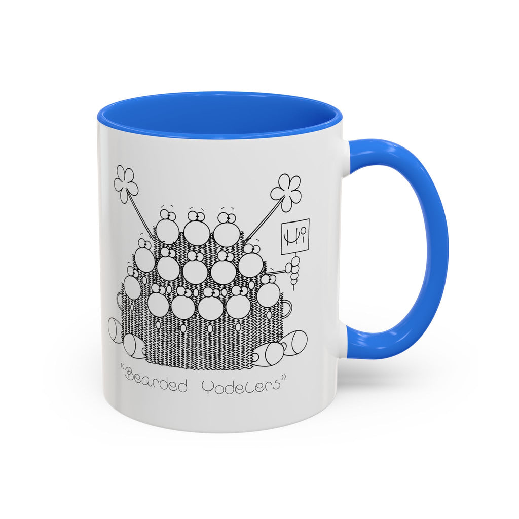 BEARDED YODELERS Colorful Mugs, 11oz 15oz