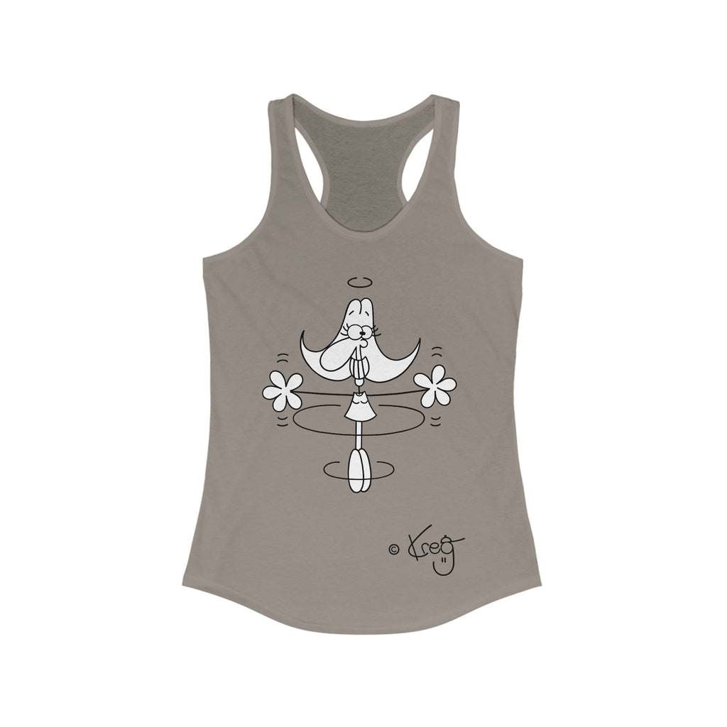 HAPPY DANCER,Women's Ideal Racerback Tank