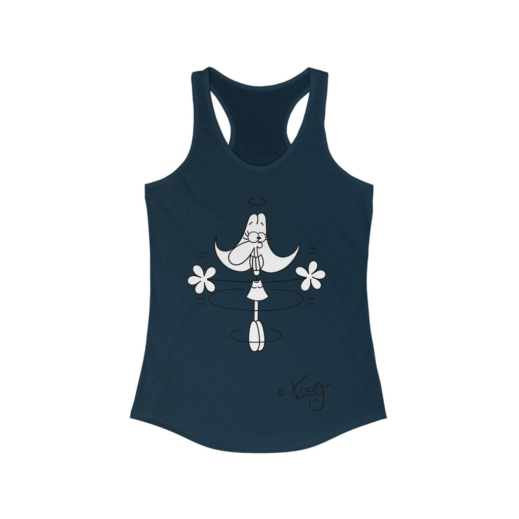 HAPPY DANCER,Women's Ideal Racerback Tank