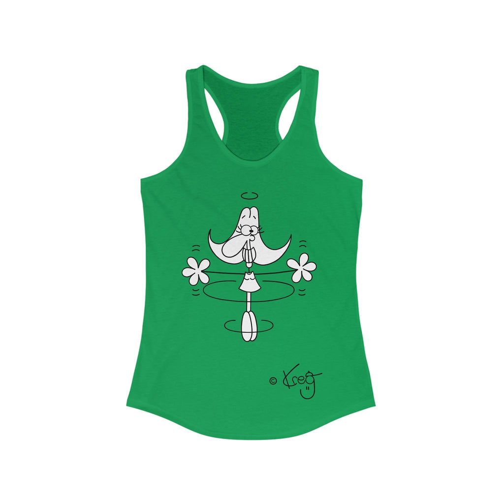 HAPPY DANCER,Women's Ideal Racerback Tank