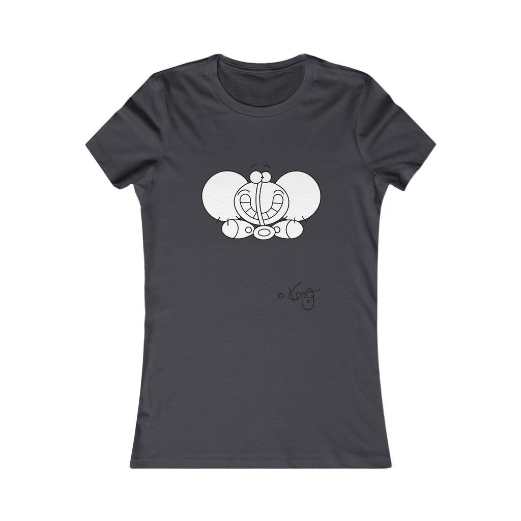 SMILE ELEPHANT,Women's Favorite Tee