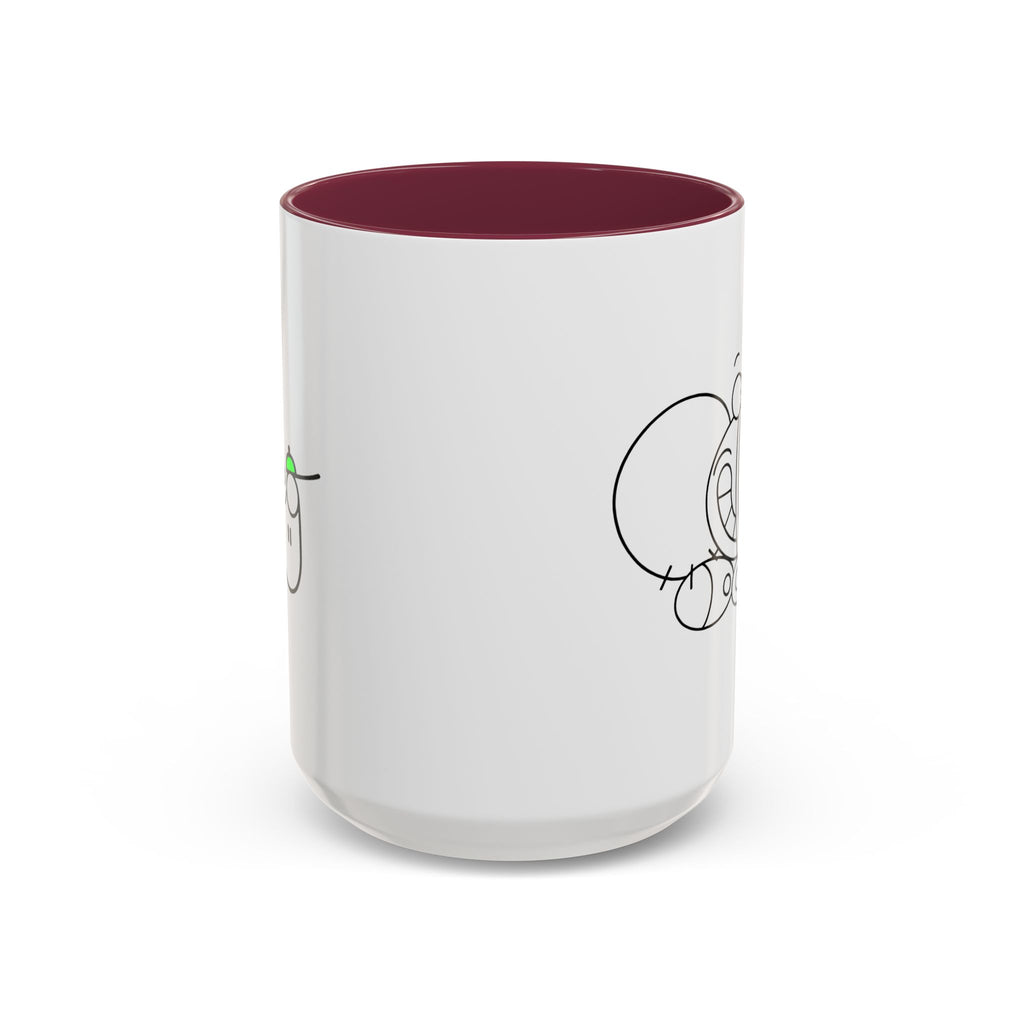 SMILE ELEPHANT Colorful Mugs, 11oz 15oz