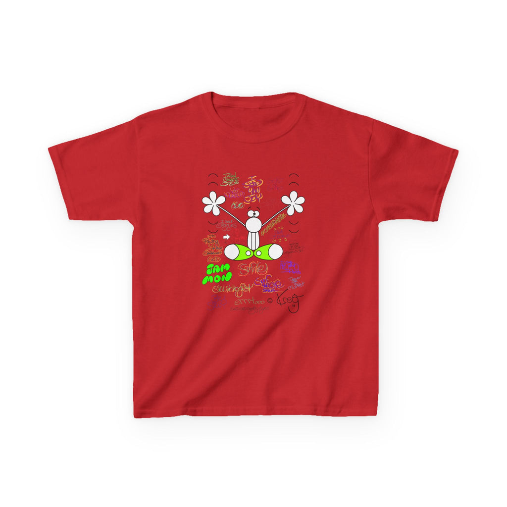 JOY GRAFFITI,Kids Heavy Cotton™ Tee
