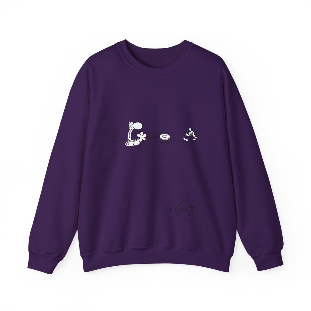 FREDDY FRISBEE DOG,Unisex Heavy Blend™ Crewneck Sweatshirt