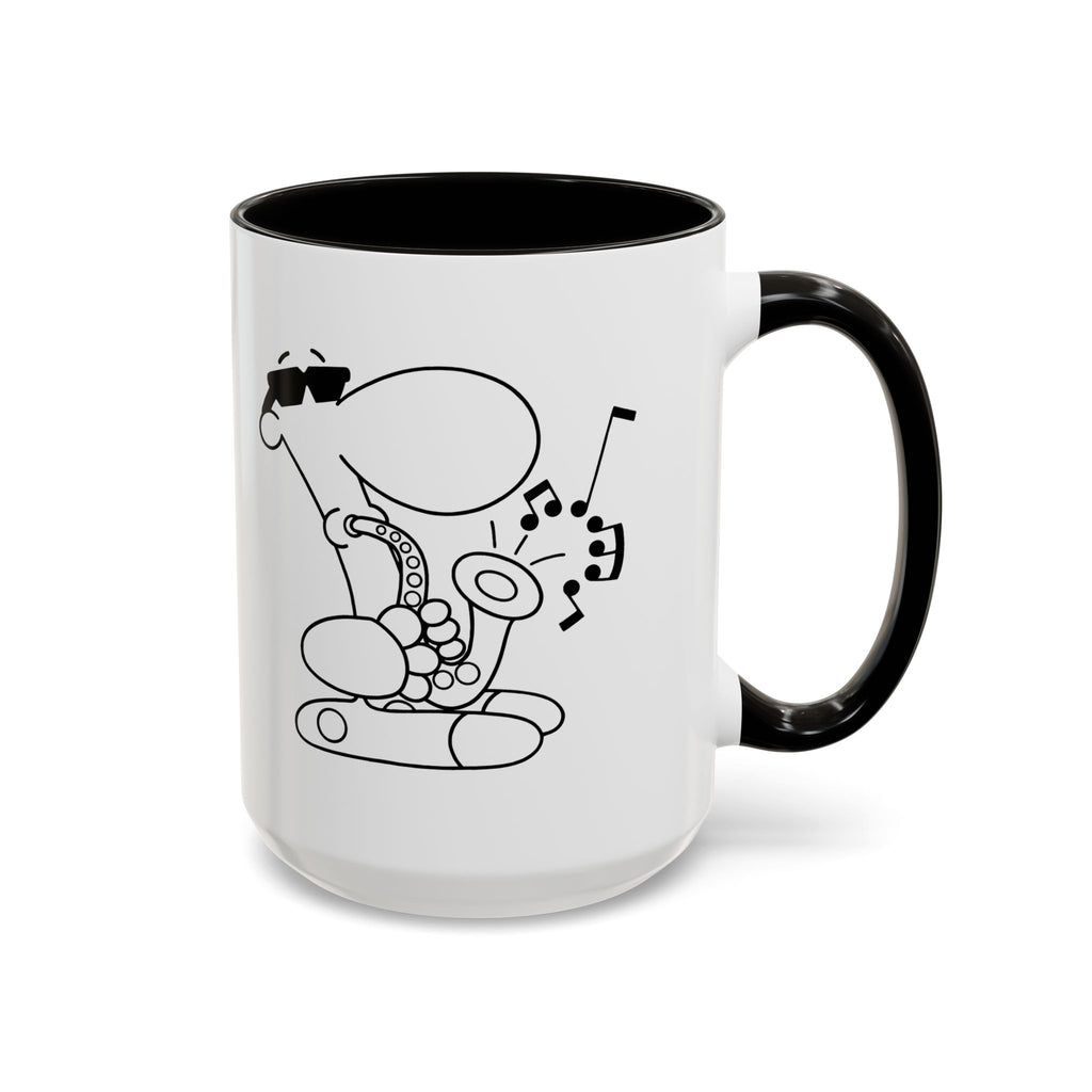 SAX DUDE Colorful Mugs, 11oz 15oz
