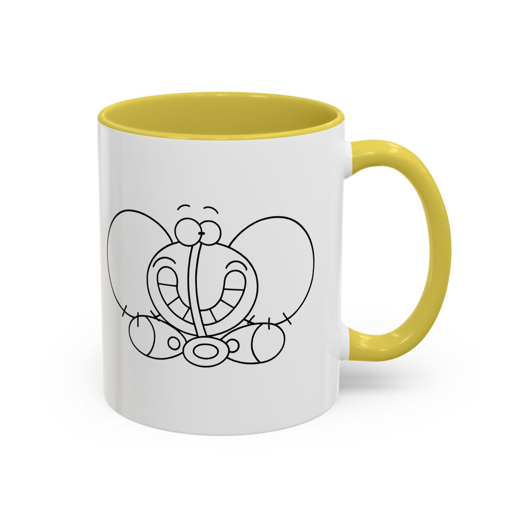 SMILE ELEPHANT Colorful Mugs, 11oz 15oz