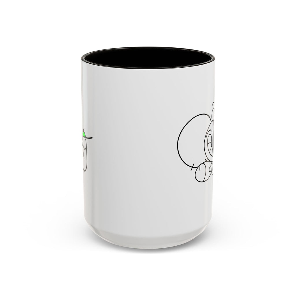 SMILE ELEPHANT Colorful Mugs, 11oz 15oz